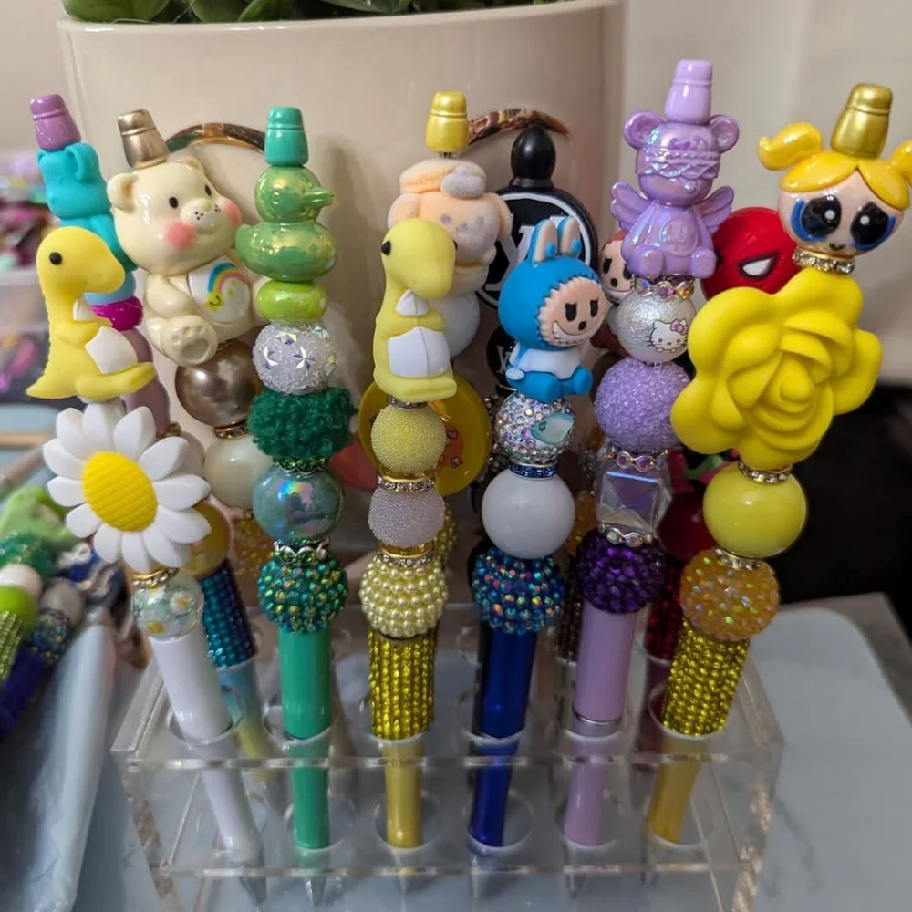 Colorful Character-Themed Kids Pens.